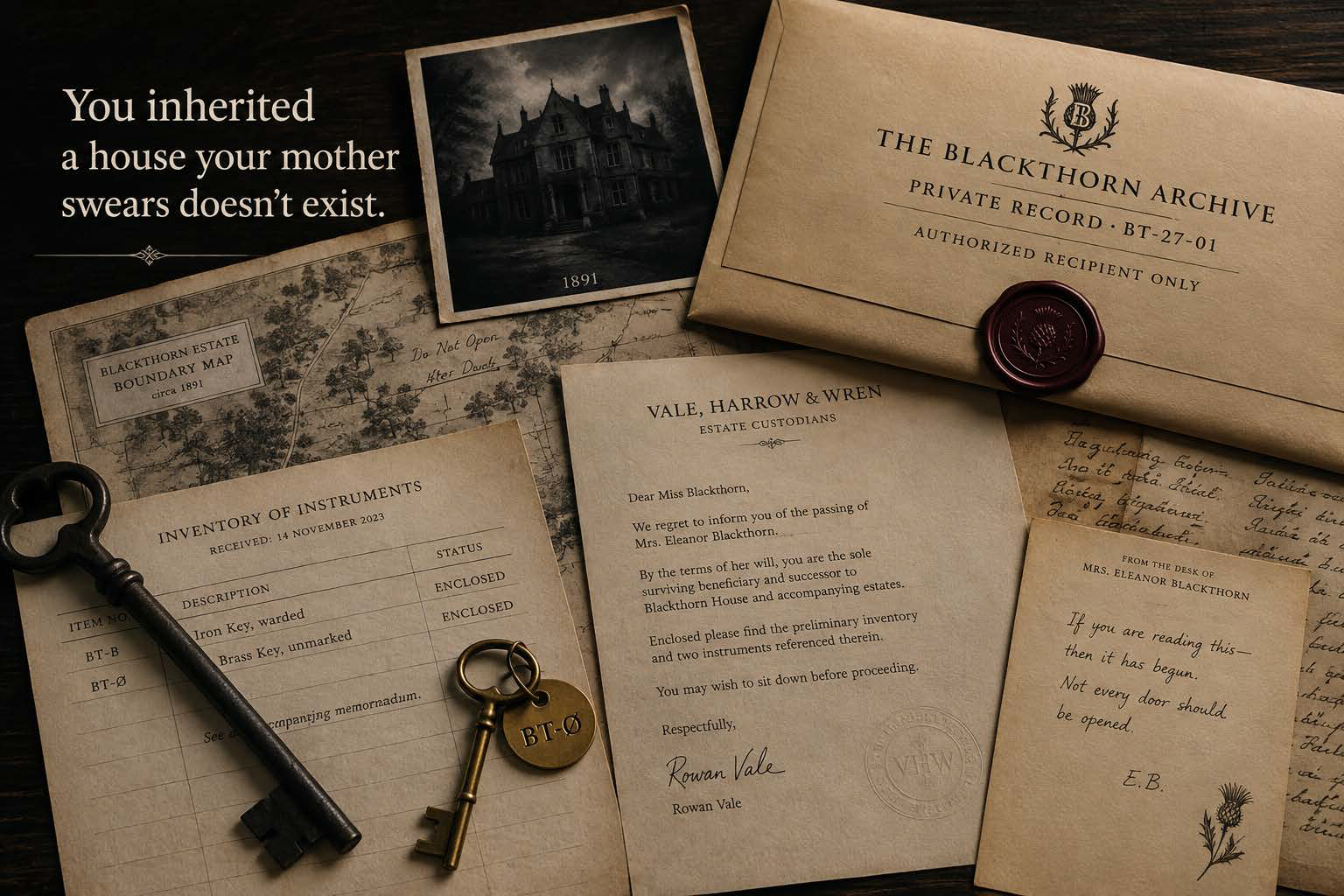 The Buckthorn Inheritance - Free Story Preview